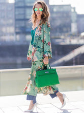 Load image into Gallery viewer, Fashion Floral Printed Cover-up Outwear
