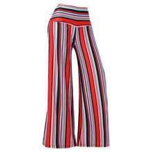 Load image into Gallery viewer, New Loose Striped Printed Trousers Flared Wide-leg Pants