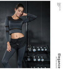 Load image into Gallery viewer, Women Tights Sexy Yoga Set Sportswear Running Workout Training Clothes Gym Fitness Leggings Clothing Sports Active Jogging Suits