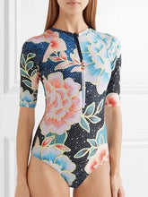 Load image into Gallery viewer, One-piece Printed Professional Swimwear