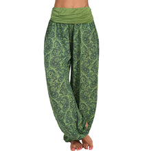 Load image into Gallery viewer, National Style Printed Long Wide Leg Pants Casual Pants Harlan Pants