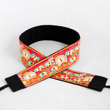 Load image into Gallery viewer, Colorful Embroidery, Wide Waistband, Women&#39;s Decorative Ethnic Style Clothing, Dress, Women&#39;s Waist, Versatile Slim Fitting Belt