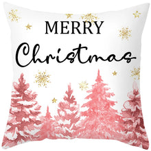 Load image into Gallery viewer, 45cm Merry Christmas Cushion Cover Pillowcase 2023 Christmas Decorations for Home Ornament New Year Christmas Decor