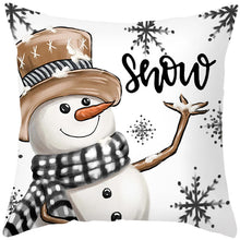 Load image into Gallery viewer, 45cm Merry Christmas Cushion Cover Pillowcase 2023 Christmas Decorations for Home Ornament New Year Christmas Decor