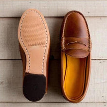 Load image into Gallery viewer, Comfortable Retro Flat Big Yards Solid Color Flat Shoes Loafers