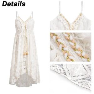 Camis Dress for Women 2023 Vestido Evening Dress Korean Vintage Summer Elegant Beach Bohemian Long Dresses for Female Clothing