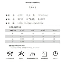 Load image into Gallery viewer, Fashion Round Neck Knitted Jumper For Women 2024 Autumn Long Lantern Sleeve Sweater Female Hight Street Warm Lady Chic Pullover