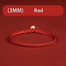 Load image into Gallery viewer, Handmade Tibetan Bracelet Colorful Thread Good Lucky Charm Rope Bracelet &amp; Bangles For Women Men Knots Red Thread Bracelets