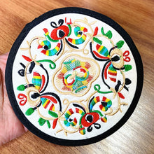 Load image into Gallery viewer, Ethnic Style Embroidery Coaster Characteristics Handicrafts Small Gifts