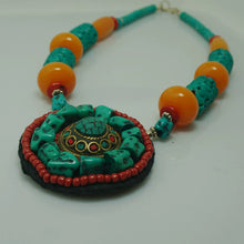 Load image into Gallery viewer, Tibetan Ethnic Style Jewelry, Fashionable and Atmospheric Retro Tibetan Accessories, Nepalese Handmade Necklaces