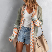 Load image into Gallery viewer, Boho Style Printed Cardigan Jacket Women Autumn and Winter New Cardigan Jacket