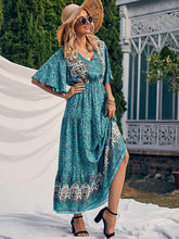 Load image into Gallery viewer, Summer Women&#39;s Bohemian Dress Beach Resort Maxi Dress