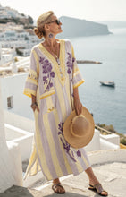 Load image into Gallery viewer, Summer Elegant Large Size Printing Long Pendulum Dress