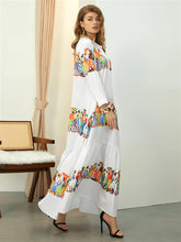 Load image into Gallery viewer, Summer New Print Loose Fit Home Furnishing Sweet Style Dress