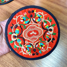 Load image into Gallery viewer, Ethnic Style Embroidery Coaster Characteristics Handicrafts Small Gifts