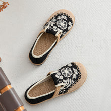 Load image into Gallery viewer, Casual One-pedal Women&#39;s Shoes, The Original Craft Embroidered Light-mouth Single Shoes