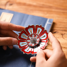 Load image into Gallery viewer, Three-layer Lotus Incense burner, Indoor Line Incense Plate Ornaments