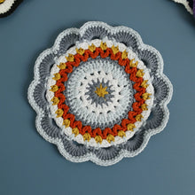 Load image into Gallery viewer, Non-slip Hand-woven Exquisite Large Coaster Sweet Wool Crocheted Vase Mat New Handmade Knitted Flower