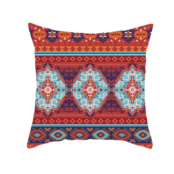 Retro Bohemi Dutch Velvet Square Pillow Cover Cushion Car Sofa Bed Sleeping Throw Pillow Customization
