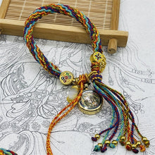 Load image into Gallery viewer, Tibet Hand-woven Diamond Rope Hand Rope Bracelet Jewelry Gifts