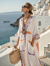 Load image into Gallery viewer, Summer Elegant Large Size Printing Long Pendulum Dress