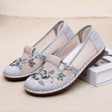 Load image into Gallery viewer, The Breathable Mesh Comfortable Casual Ethnic Style Embroidered Shoes for Middle and Elderly Mom