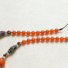 Load image into Gallery viewer, Tibetan Jewelry Nepalese Necklace, Tibetan Beeswax Necklace Original Design Ethnic Style