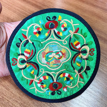 Load image into Gallery viewer, Ethnic Style Embroidery Coaster Characteristics Handicrafts Small Gifts