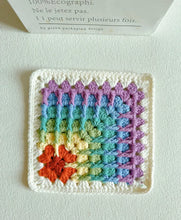 Load image into Gallery viewer, Hand-crocheted Small Daisy Coasters, Anti-scalding and Heat-insulating Cushions, Wool Coasters, Gifts for Girlfriends, Flower Slices in Large Quantities