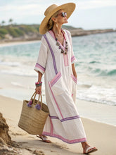 Load image into Gallery viewer, Summer Elegant Large Size Printing Long Pendulum Dress