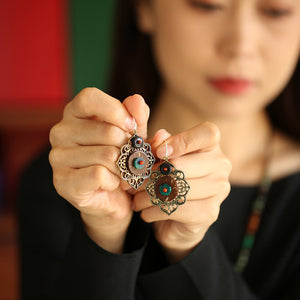 Original Literature and Art Retro Ethnic Personality Earrings