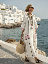 Load image into Gallery viewer, Summer Elegant Large Size Printing Long Pendulum Dress