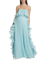 Load image into Gallery viewer, 2025 Summer New Pleated Chest-wrapped Big Pendulum Dress