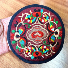 Load image into Gallery viewer, Ethnic Style Embroidery Coaster Characteristics Handicrafts Small Gifts