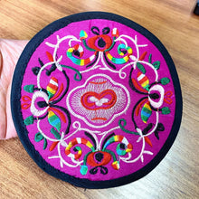 Load image into Gallery viewer, Ethnic Style Embroidery Coaster Characteristics Handicrafts Small Gifts