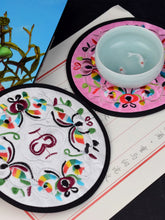 Load image into Gallery viewer, Ethnic Style Embroidery Coaster Characteristics Handicrafts Small Gifts