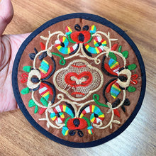 Load image into Gallery viewer, Ethnic Style Embroidery Coaster Characteristics Handicrafts Small Gifts