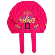 Load image into Gallery viewer, Ethnic Style Embroidered Headscarf Hat Single-layer Small Hat Thin Headgear Hat