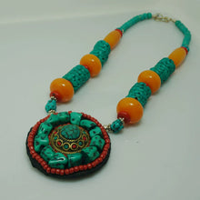 Load image into Gallery viewer, Tibetan Ethnic Style Jewelry, Fashionable and Atmospheric Retro Tibetan Accessories, Nepalese Handmade Necklaces