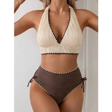 Load image into Gallery viewer, Sexy High Waist Bikinis Women's Swimwear Female Swimsuit For Swim Wear Bathing Suits Brazilian Bikini Set Beachwear Pool Bather