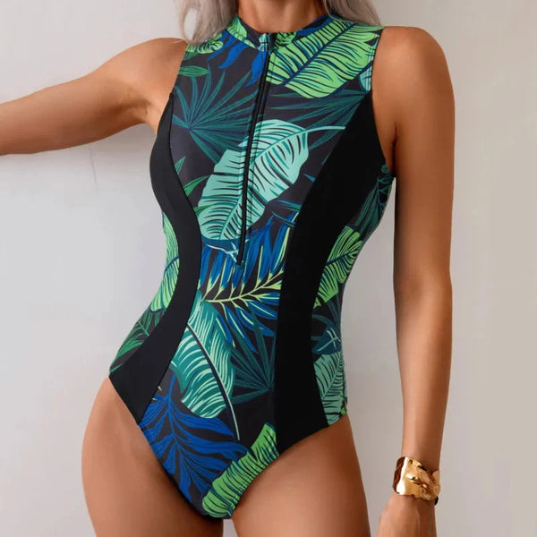 One Piece Large Swimsuits Closed Plus Size Swimwear Push Up Female Body Bathing Suits For Pool Beachwear Women's Swimming Suit