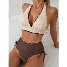 Load image into Gallery viewer, Sexy High Waist Bikinis Women's Swimwear Female Swimsuit For Swim Wear Bathing Suits Brazilian Bikini Set Beachwear Pool Bather