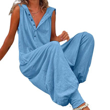 Load image into Gallery viewer, High Quality 2023 Spring Autumn Casual Women's Fashion Cotton Overalls Bohemian Stripe Casual Overalls
