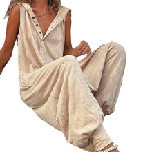 Load image into Gallery viewer, High Quality 2023 Spring Autumn Casual Women's Fashion Cotton Overalls Bohemian Stripe Casual Overalls