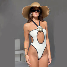Load image into Gallery viewer, Woman Swimwear 2024 High Waist Bikinis Shorts Women&#39;s Swimsuit Luxury Ribbed Two-piece Bathing Suits Summer Bikini Set Swim Suit