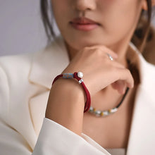 Load image into Gallery viewer, 2025 New Handmade Red Lucky Knot Bracelet for Women Adjustable Thread Rope Bangle Best Friend Couple Bracelet Friendship Jewelry
