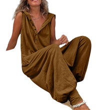 Load image into Gallery viewer, High Quality 2023 Spring Autumn Casual Women's Fashion Cotton Overalls Bohemian Stripe Casual Overalls