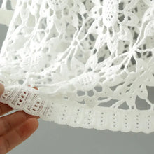 Load image into Gallery viewer, Sexy Hollow Lace Sunscreen Cardigan Sweater Women Wide Loose Air Conditioning Knitted Sweater Thin Section Female Spring Autumn