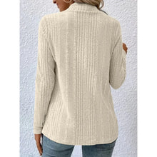 Load image into Gallery viewer, Autumn/Winter New Women's Cardigan Top Solid Color Casual Fashionable Loose Long Sleeve Knitted Sweater Jacket
