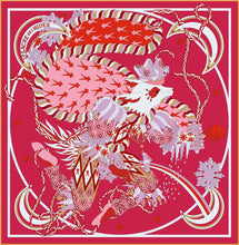 Load image into Gallery viewer, 90cm Bohemian Style Twill Silk Scarf Shawl 2024 Brand Square Scarf Women Hijab Luxury Bandana Foulard Neckerchief Head Scarves